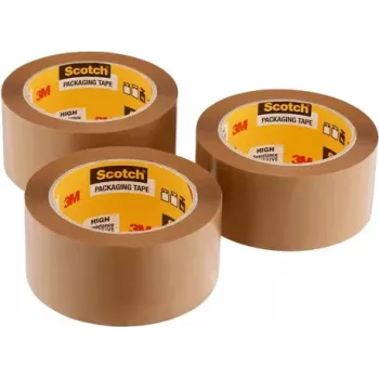 Bandă adezivă PVC de interior 3M HV5066TB Scotch 5066, 66 m x 19 mm, maro