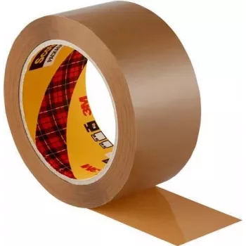 Bandă adezivă PVC de interior 3M HV5066TB Scotch 5066, 66 m x 19 mm, maro