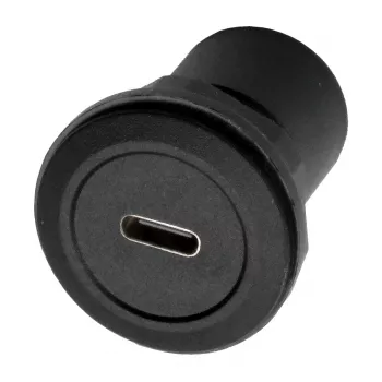 Adaptor EXSYS EX-49214 de montaj în panou USB-C mamă la USB-C mamă, USB 3.2 Gen 1