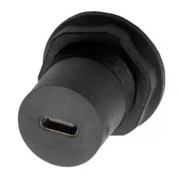 Adaptor EXSYS EX-49214 de montaj în panou USB-C mamă la USB-C mamă, USB 3.2 Gen 1