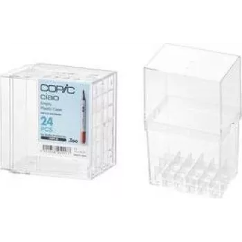 Stand de prezentare din acril COPIC pentru 24 markere Ciao, transparent, gol 22075D24