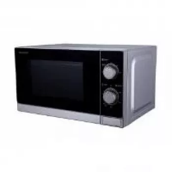 Sharp R200INW Cuptor cu microunde Solo 20L 800W negru/argintiu