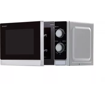 Sharp R200INW Cuptor cu microunde Solo 20L 800W negru/argintiu