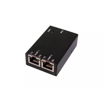 Adaptor serial EXSYS EX-1332HMV-RJ USB 2.0 la dual RS-232 cu conectori RJ-45, carcasă metalică