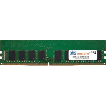 Modul de memorie PHS-memory 16 GB DDR4 UDIMM ECC 2400MHz PC4-19200E pentru MSI MS-98H9-Q170 SP571936