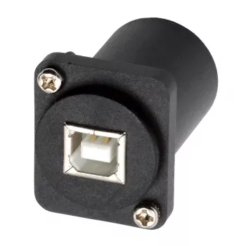 Adaptor de montare EXSYS EX-49157 D-Type USB 2.0, USB-B mamă la USB-A mamă