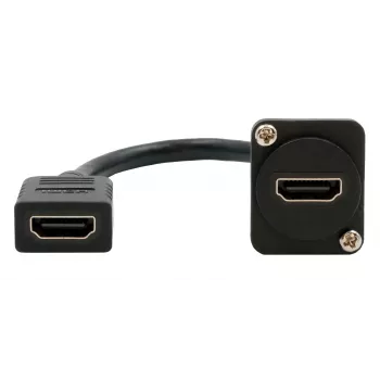 Adaptor cablu EXSYS EX-49163 D-Type HDMI, mamă la mamă, 20 cm