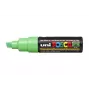 Marker pigmentar POSCA PC-8K verde neon cu vârf tăiat 8,0 mm PC8K V FLUO