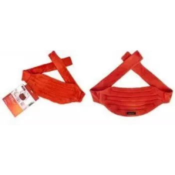 DEFLECTO DEFHPLBW Microwave Heat Therapy Belt for Lower Back with Flaxseed Filling
