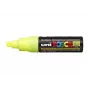Marker cu pigment POSCA PC-8K J Fluo Neon Yellow, vârf daltă, lățime linie 8,0 mm, 1 bucată