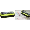 Penar FABER-CASTELL EBERHARD FABER Race Car, poliester negru/galben neon, compartiment principal mare, buzunar cu fermoar 577575