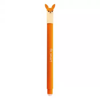 Pix gel Faber-Castell Eberhard Faber Animal Erase it! vulpe albastru 0,7 mm reîncărcabil 582105