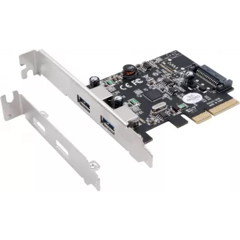 Adaptor PCIe x2 Low-Profile USB 3.2 Gen 2x2 EXSYS EX-12001-2