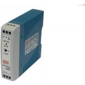 Sursă de alimentare pe șină DIN EXSYS EX-6950 24W 24V 1A, albastru/gri