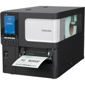 Imprimantă industrială de coduri de bare Toshiba BX410T-GS02-QM-S, 203 dpi, transfer termic/termic direct, USB & LAN, LCD color, Near Edge, A-BRID OS 18221169006