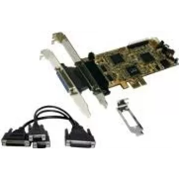 Placă multi I/O EXSYS EX-44344 2S/2P PCI-Express cu cablu octopus, RS232 & IEEE1284