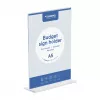 Stand de prezentare de masă EUROPEL Budget DIN A5, față-verso, polistiren, transparent 351006
