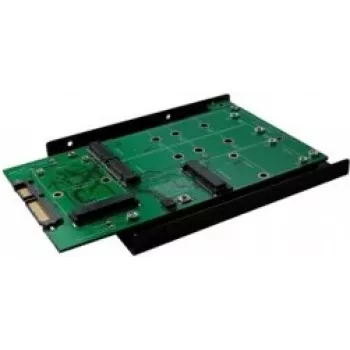 Adaptor EXSYS EX-3682 SATA3 la mSATA cu ramă de montaj de 2,5 inch (9,5 mm)