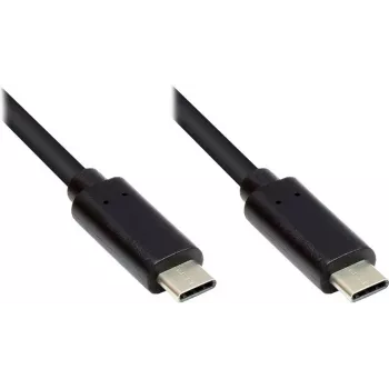 Cablu USB-C EXSYS EX-K1585-0.2 0,2 m, USB 3.2 Gen 1, negru