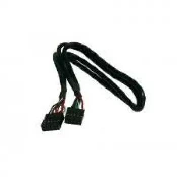 Cablu intern USB 2.0 dual EXSYS cu header de 10 pini, 40 cm (EX-K42000)
