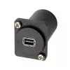 Adaptor de panou EXSYS EX-49168 tip D Mini DisplayPort mamă la mamă