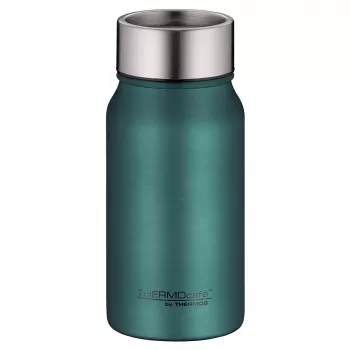 Cană de băut termoizolantă de călătorie THERMOS TC 0,35 L verde mat oțel inoxidabil 4097.351.035