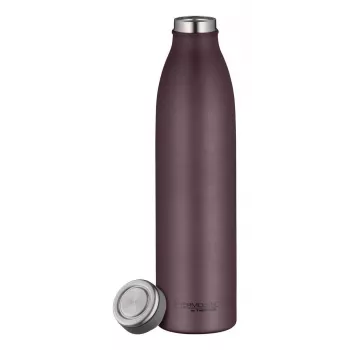 Sticlă termoizolantă THERMOS TC Bottle 0,75 L, oțel inoxidabil cu pereți dubli, izolare în vid, fără BPA, burgund mat 4067.301.075