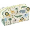 FABER-CASTELL EBERHARD FABER Jumbo Safari Pencil Case Polyester with Large Main Compartment, Zipper Closure, 1 Piece (577438)