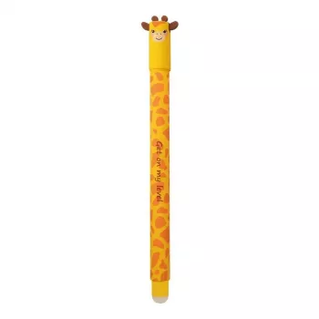 Pix gel FABER-CASTELL EBERHARD FABER Animal Erase it! Giraffe 0,7 mm albastru 582112