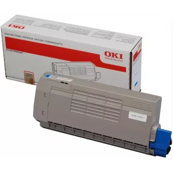 Cartuș de toner original OKI 43866107 cyan, 10.000 pagini, pentru C5850/C5950/MC560 Series