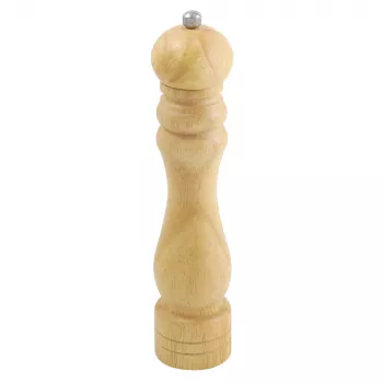 Râșniță de condimente Metaltex Spice Line, 260 mm, lemn de cauciuc, maro 586026010