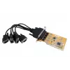 EXSYS 4-Port RS-232 PCI Serial Card with FTDI Chipset (EX-41084)