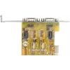 Placă PCIe EXSYS EX-45032IS cu două porturi seriale RS-232, low profile