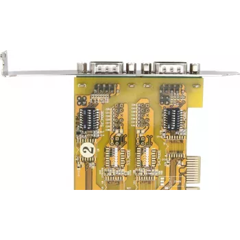 Placă PCIe EXSYS EX-45032IS cu două porturi seriale RS-232, low profile