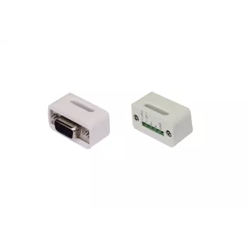 Adaptor serial EXSYS EX-47995 D-SUB cu 9 pini la bloc de borne cu 5 pini, alb