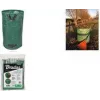 Sac de grădină pliabil Bradas PICK-UP 270L verde, rezistent la rupere, hidrofob TQ-B270