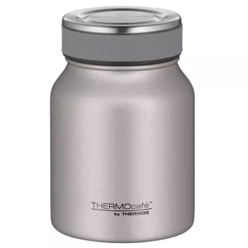 Vas termic pentru mâncare THERMOS TC 0,5 L roz, oțel inoxidabil izolat în vid, etanș, finisaj cauciucat 4077.371.050