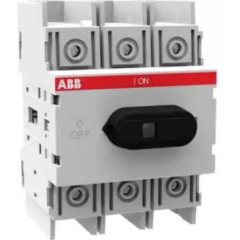 Întrerupător de sarcină vertical ABB OT125M3 cu 3 poli, 125A, 1000V 1SCA022429R9140