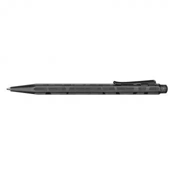 Pix cu bilă Caran d'Ache Ecridor Black Lines, M, cerneală neagră, corp hexagonal placat cu paladiu 890.010