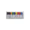 GIOTTO Extra Fine Gouache Paint Set, 10 x 10 ml Aluminum Tubes, Assorted Colours F30190000
