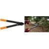 Foarfecă de grădină cu nicovală Bradas V-SERIES SUPER LIGHT antracit/portocaliu, lamă cu nicovală cu strat de protecție, 1 bucată (KT-V1260)