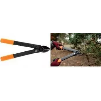 Foarfecă de grădină cu nicovală Bradas V-SERIES SUPER LIGHT antracit/portocaliu, lamă cu nicovală cu strat de protecție, 1 bucată (KT-V1260)
