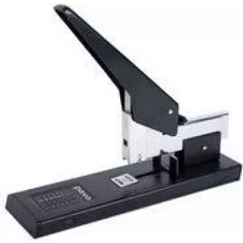 Capsator de bloc pentru sarcini grele PAVO, capacitate de capsare 240 file, metal negru, magazie de capse cu încărcare frontală, 1 bucată (8005505)