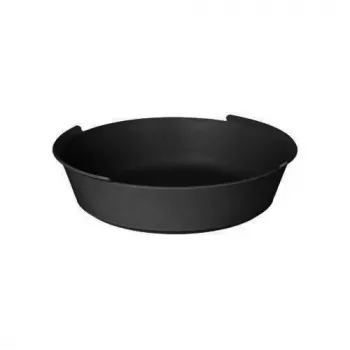 Bol reutilizabil PAPSTAR Circulware, rotund, 800 ml, negru, polipropilenă cu 30% umplutură minerală, 1 bucată (97018)