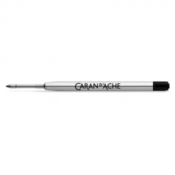 Rezervă pentru pix cu bilă Caran d'Ache, fină, neagră, pentru 849 8468.009