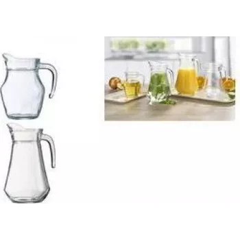 Canceu din sticlă Esmeyer Arcoroc ARC, 1,0 L, sticlă călită, fără capac, set de 6 (410-018)
