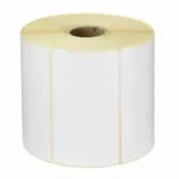 Rolă de etichete Zebra Z-Select 2000T transfer termic - hârtie albă mată cretată, adeziv acrilic permanent, 25,4 x 88,9 mm, 6 role x 5180 etichete