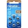 Baterie pentru aparate auditive Renata ZA312 zinc-aer PR41 165 mAh 1,4 V, pachet de 6 ZA312.DP6 0HG