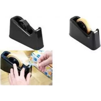 Suport de masă pentru bandă adezivă RAADHUIS B2, neumplut, negru, bază antiderapantă, pentru bandă de până la 19 mm (RD-3836200)