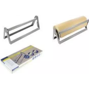 Dozator de hârtie kraft RAADHUIS pentru role de 500 mm, metal, bază stabilă, diametru maxim rolă 260 mm RD-351198